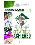 Student Achievement Conference 2021 Program Booklet by Bemidji State University